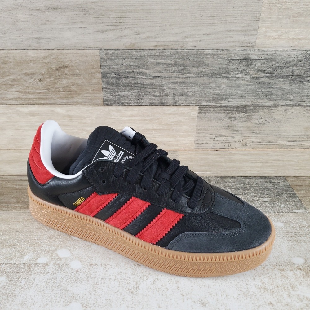 ADIDAS Samba XLG Shoes Mens 8 / Womens 9 Black Better Scarlet Lace Up
